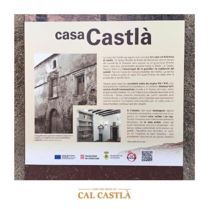 Cal Castla Villa La Granada Dış mekan fotoğraf